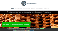 Desktop Screenshot of paletsgallardo.com