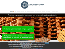 Tablet Screenshot of paletsgallardo.com